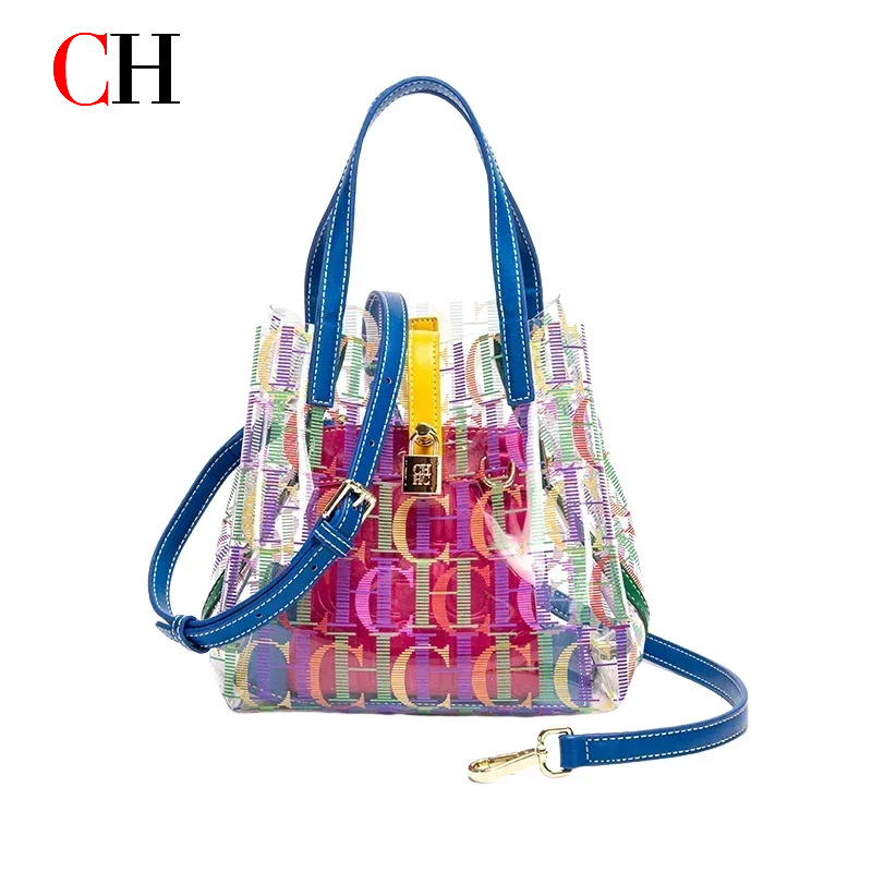 Women'S Bags Handbags - CH Kadın PVC Şeffaf Omuz Çantası,