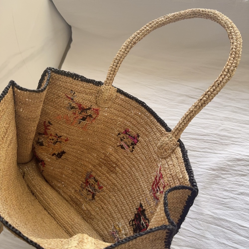 2026 Yeni Rafya Dokuma Omuz Ça - Women'S Raffia Bags incelemesi ve fiyatı