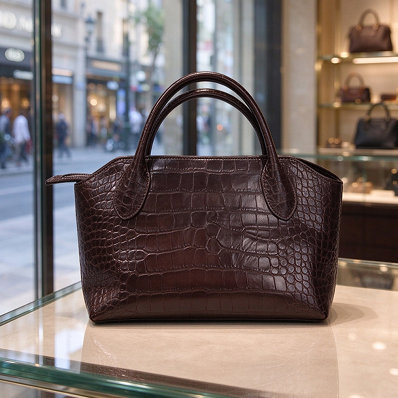 Lüks Kadın Croc Desenli Üst Sa - Women Hand Bags For Office incelemesi ve fiyatı